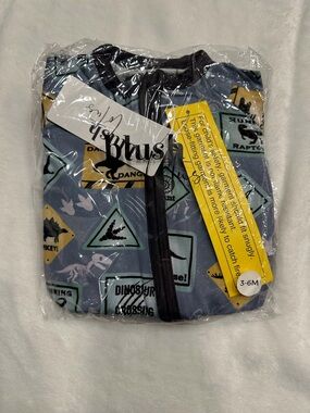 Blush Lotus Bamboo Dinosaur Zippy